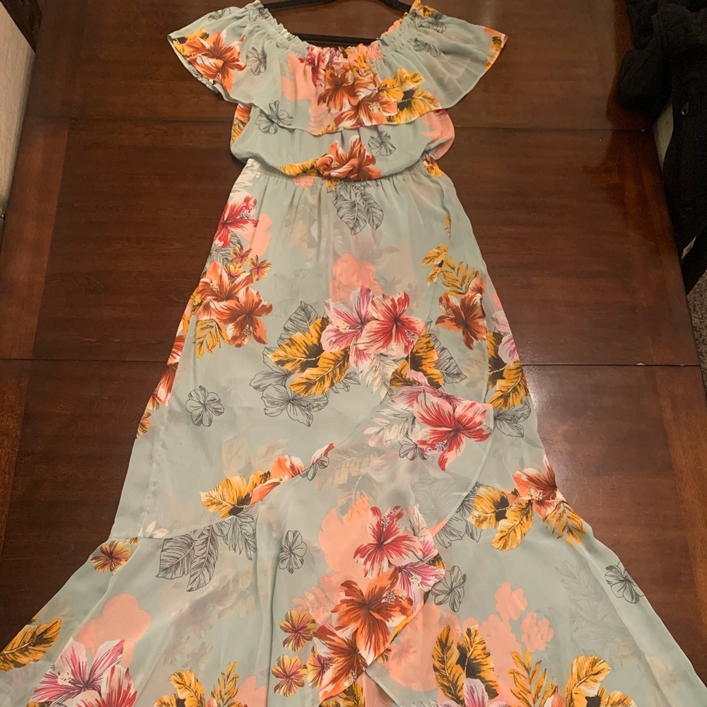 EXPRESS long floral maxi